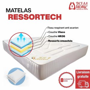 Matelas ressort en sachets